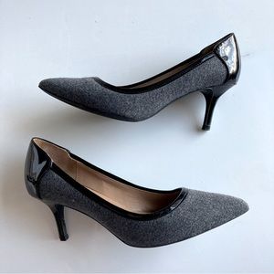Leather Elie Tahari Felted Heels